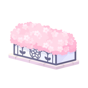 Lovely Sakura Academia Flower Bed