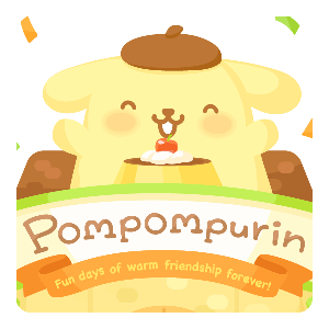 Pompompurin's Birthday 2022 Wall