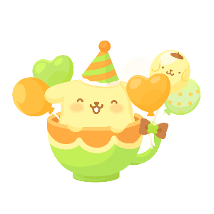 Pompompurin's Birthday 2022 Flower