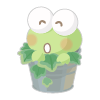 I'm a Plant, Too? Potted Keroppi Plushie S