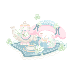 Happy Clover Tea Party Flower