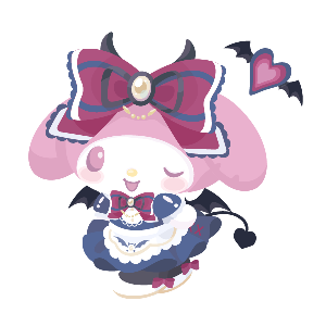 Little Devil Hotel Maid My Melody Plushie XL