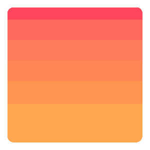 Simple Blood Orange Gradation Background