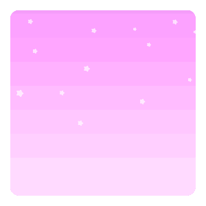 Stars Twinkling in the Pink Galaxy Background