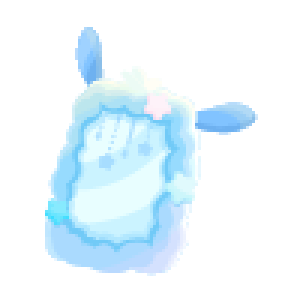 Pochacco Ears Night Cloud Mirror Door