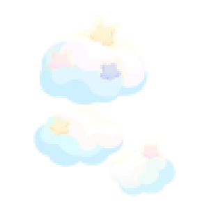 Happy Little Rain Clouds Visiting Your Room