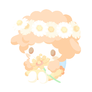 Flower Crown MY SWEET PIANO Plushie S