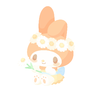 Beautifully Blooming♪ My Melody Plushie S