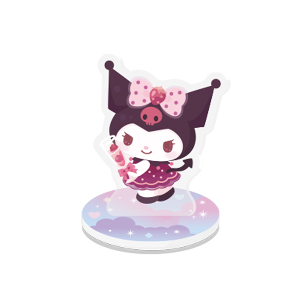 Strawberry Bubbly Kuromi Acrylic Stand