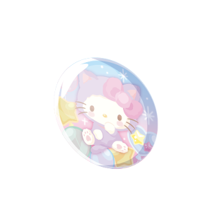 Woolly Squish Hello Kitty Button Pin