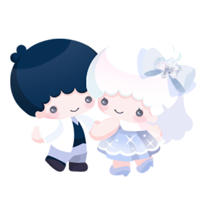 Sparkling Waltz Kiki & Lala Plushie M