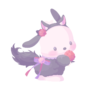 Pochacco Playing Wolf Plushie L