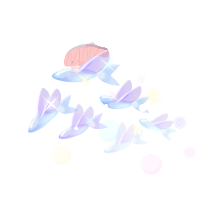 KIRIMICHAN. Shimmering with Flying Fish!