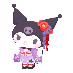 New Year's Finest♪ Kuromi Plushie M