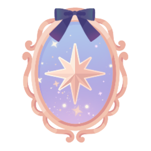 Shining Star Mirror Frame