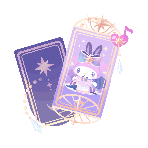 Tarot Magic Star My Melody Flower