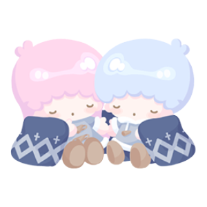 It's Warm For Two♪ Kiki & Lala Plushie S