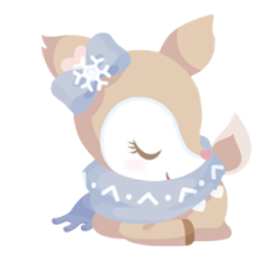 Snowy Season Hummingmint Plushie S