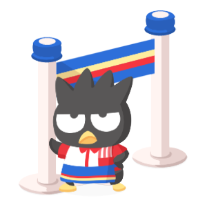 Snack Shop Clerk BAD BADTZ-MARU Plushie M