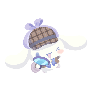 Eureka! Detective Cinnamoroll Plushie XL