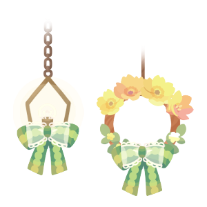 Twilight Garden's Hanging Decor Set