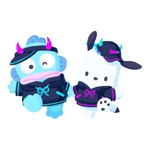 Play Together♪ Hangyodon & Pochacco Plushie L