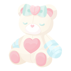 Small & Precious Teddy Bear Stuffie