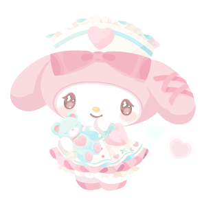 She's Got the Cure♪ Nurse My Melody Plushie XL