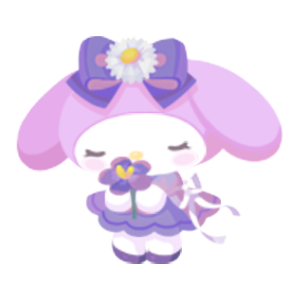 Into the Flower Scent My Melody Plushie S