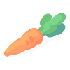 A Farm's Well-Grown Carrot