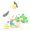 Well-Grown Clovers♪ Pochacco Plushie L