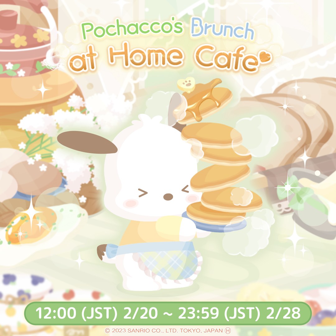 Pochacco's Brunch at Home Cafe