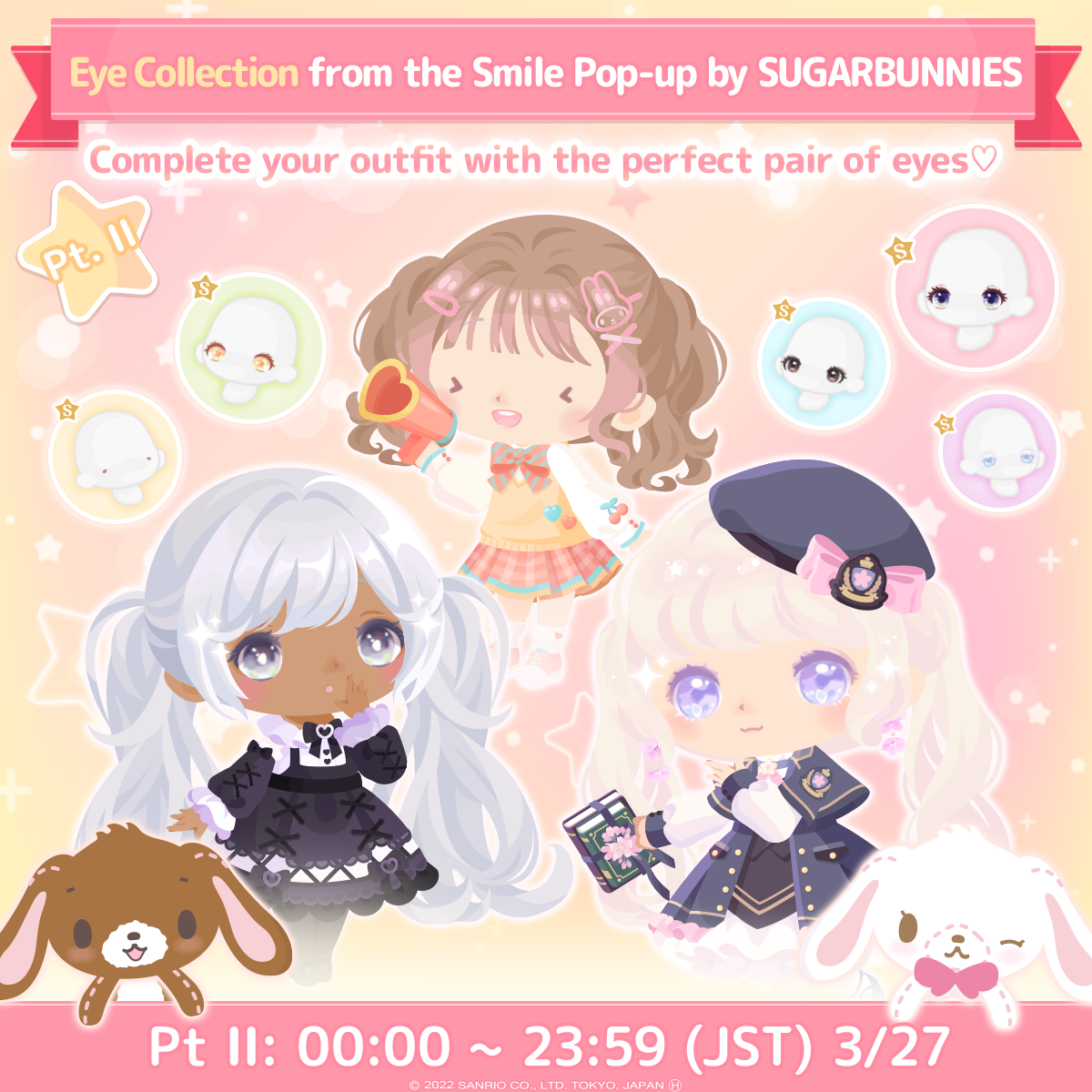 Eye Collection from the Smile Pop-up by SUGARBUNNIES