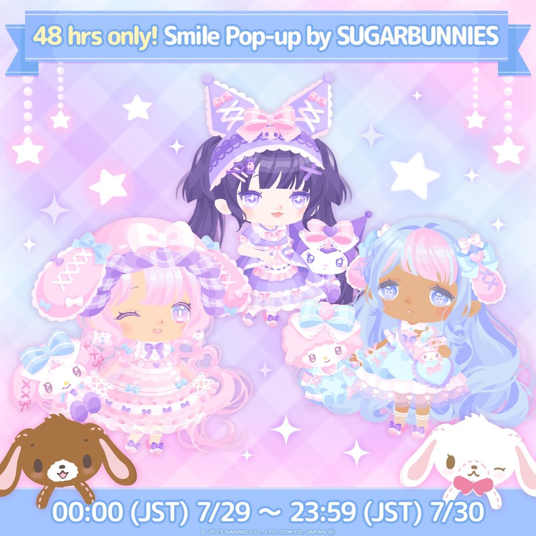 Smile Pop-Up by SUGARBUNNIES