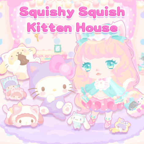 Squishy Squish Kitten House