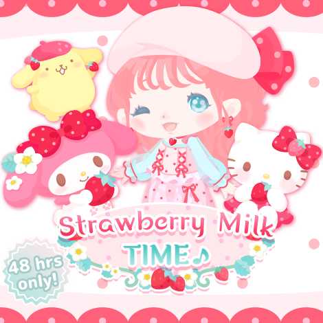 Strawberry Milk TIME♪