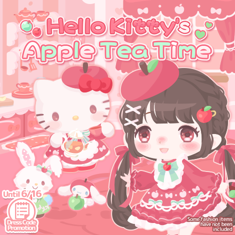 Hello Kitty's Apple Tea Time