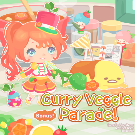 Curry Veggie Parade!