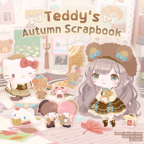 Teddy's Autumn Scrapbook