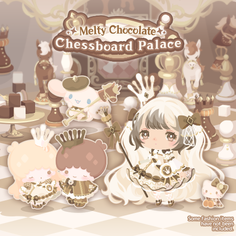 Melty Chocolate Chessboard Palace