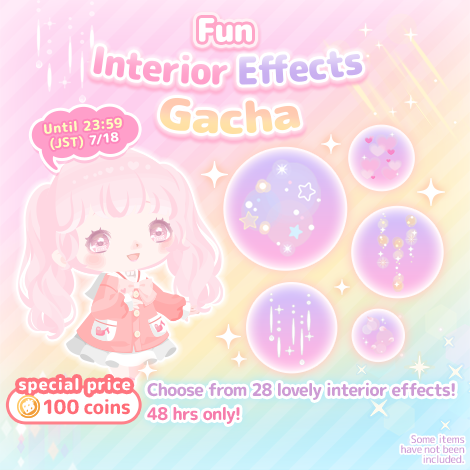 Fun Interior Effects Gacha