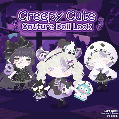 Creepy Cute Couture Doll Look