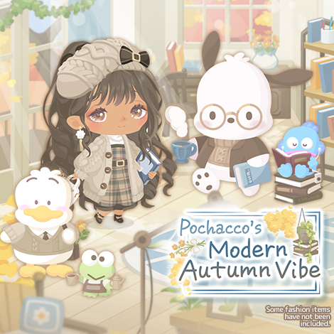 Pochacco's Modern Autumn Vibe