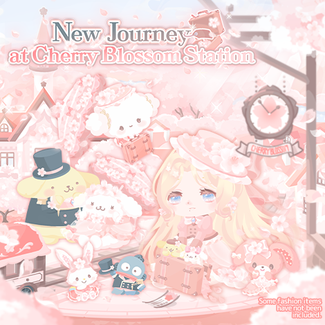 New Journey at Cherry Blossom Station