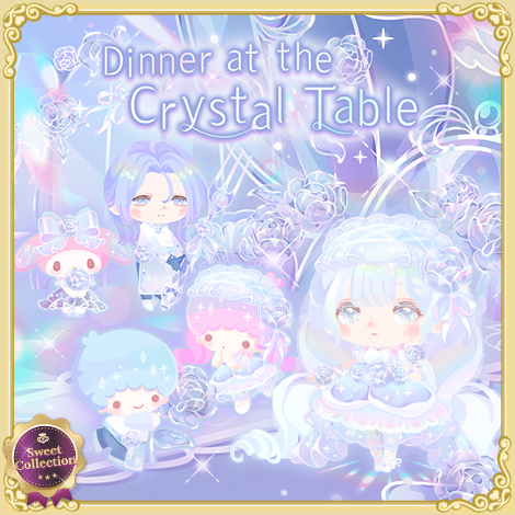 Dinner at the Crystal Table