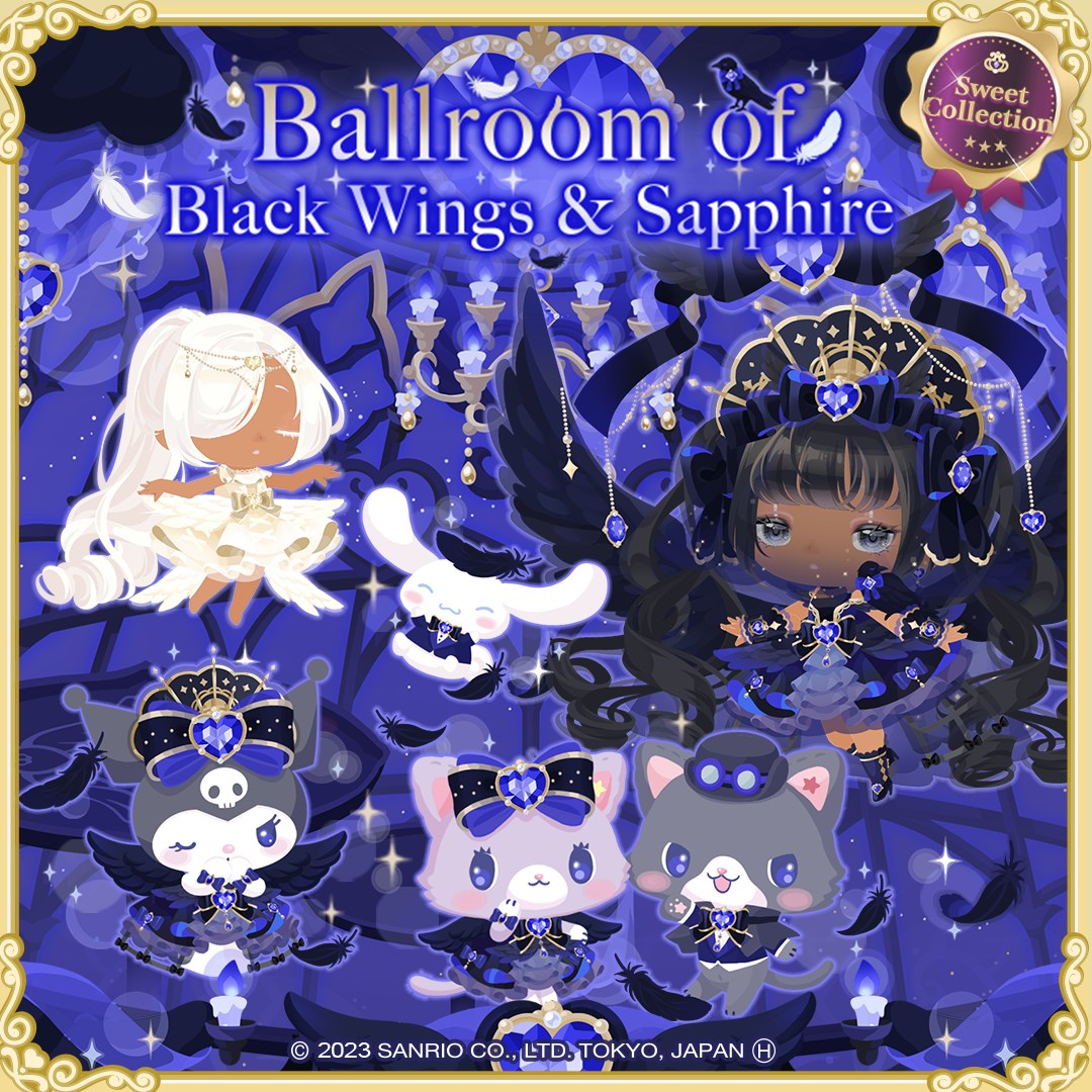 Ballroom of Black Wings & Sapphire