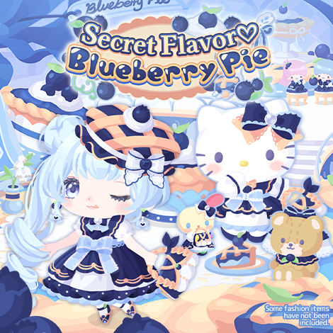 Secret Flavor ♡ Blueberry Pie