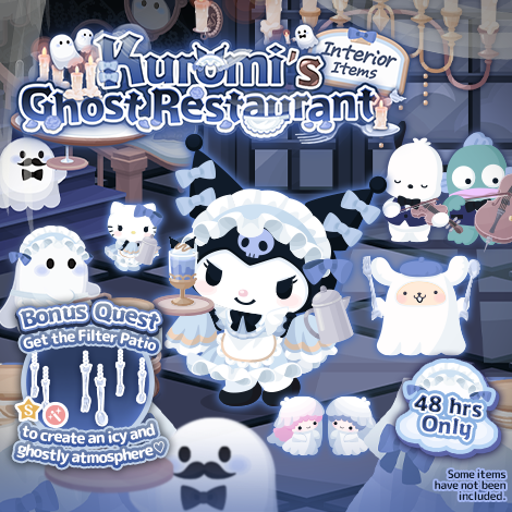 Kuromi's Ghost Restaurant: Interior