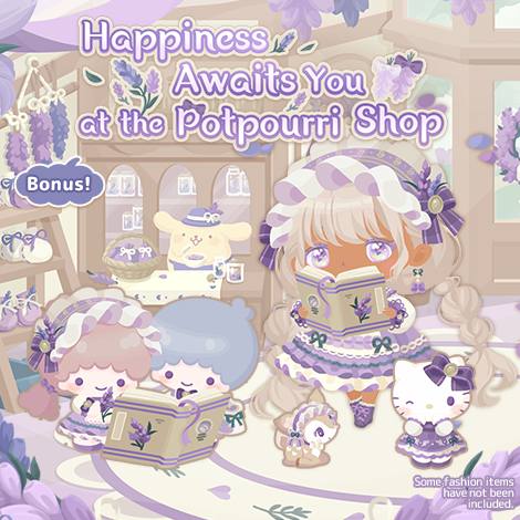 Happiness Awaits You at the Potpourri Shop