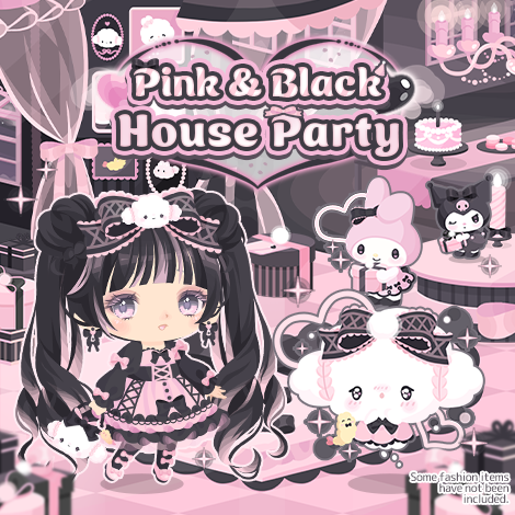 Pink & Black House Party